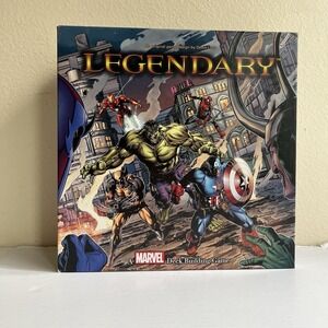Legendary Marvel Deck Building Game Pre-owned Board Card‎ Complete Upper Deck